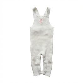 סרבל פרקטי צבע שמנת דוגמא בלט